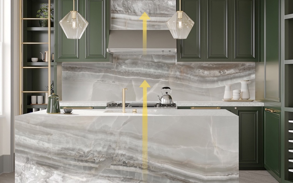 kitchen setting Killeen bioquartz